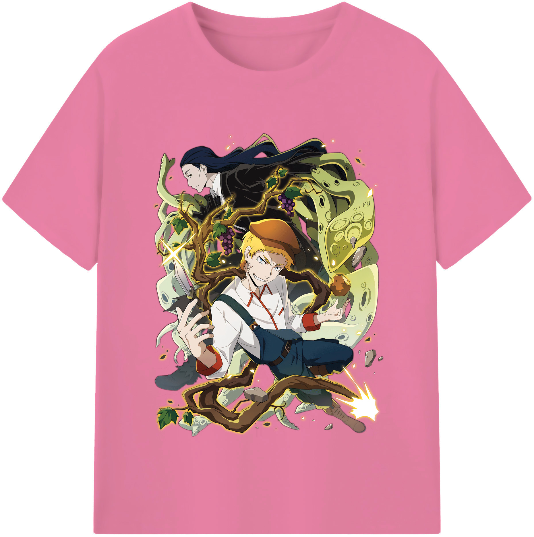 （画像用） 文豪ストレイドッグス Bungo Stray Dogs 綿100％半袖Tシャツ（フロントプリント）